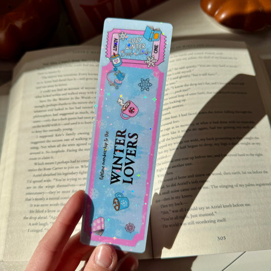 Winter Lovers Bookmark