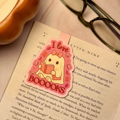 Booooks & Glow Magnetic Bookmark 👻✨