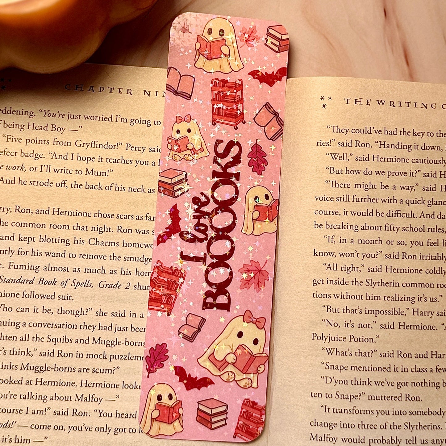 Booooks & Glow Bookmark👻✨