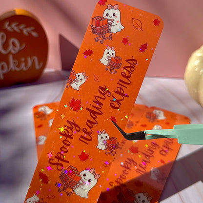 Spooky Reading Express Bookmark🎃👻