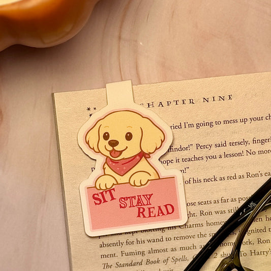 Puppy Pages Magnetic Bookmark 🐶📚