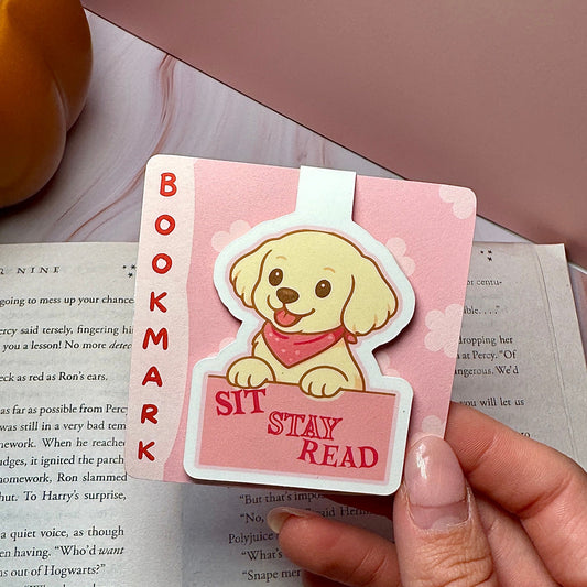 Puppy Pages Magnetic Bookmark 🐶📚