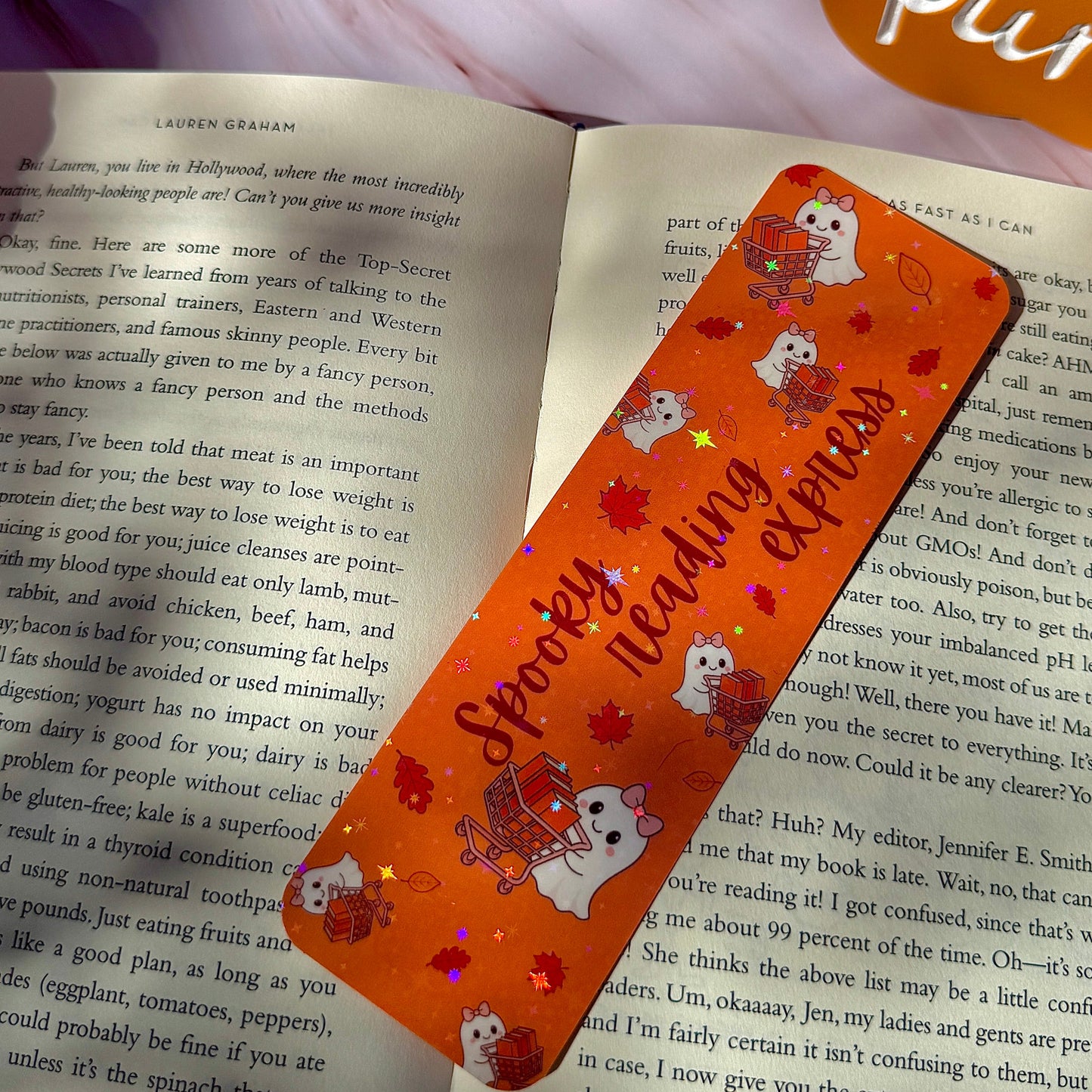 Spooky Reading Express Bookmark🎃👻