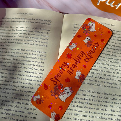 Spooky Reading Express Bookmark🎃👻