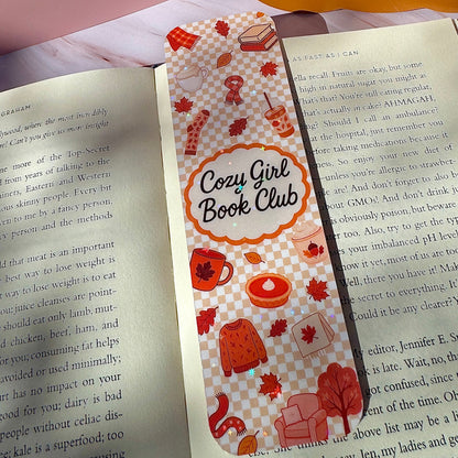 Cozy Reads Club Bookmark 🍂📖