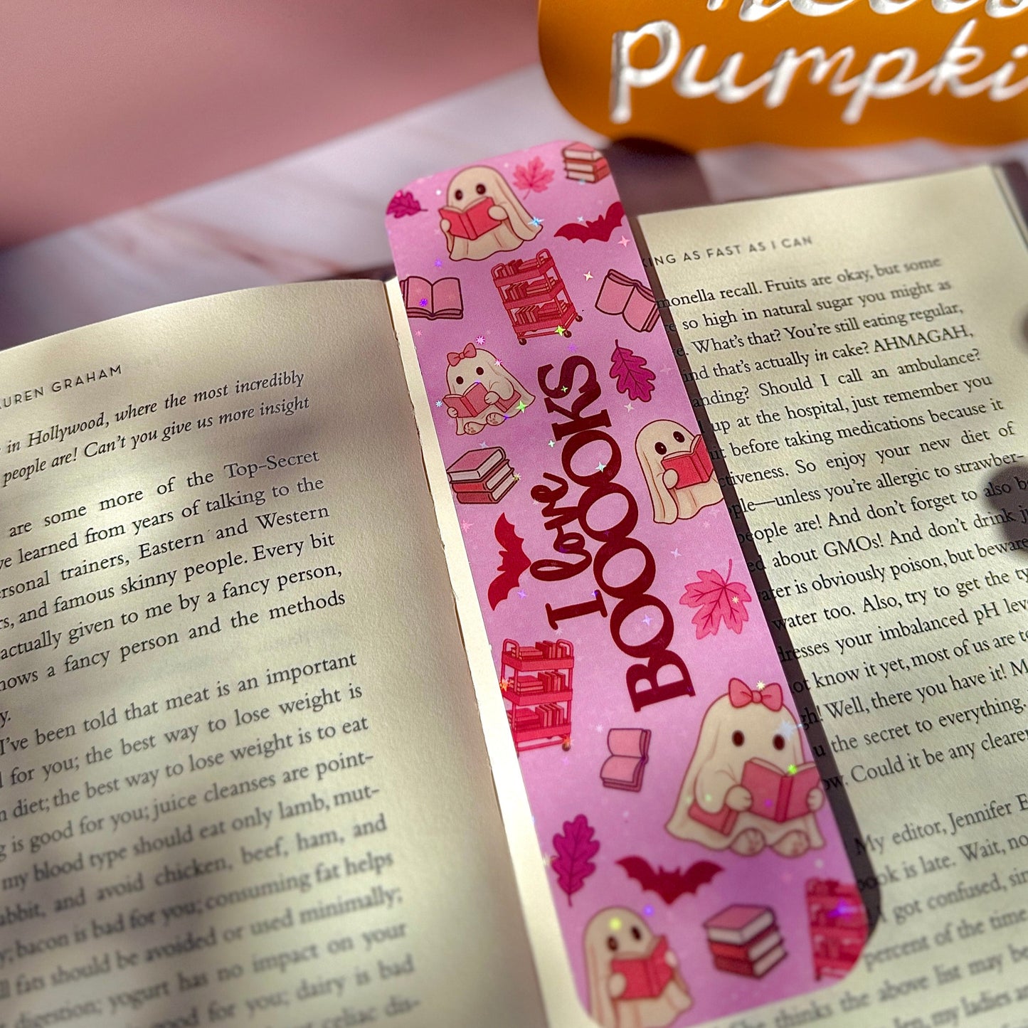 Booooks & Glow Bookmark👻✨
