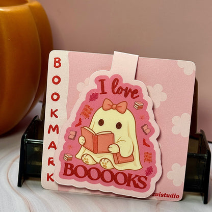 Booooks & Glow Magnetic Bookmark 👻✨