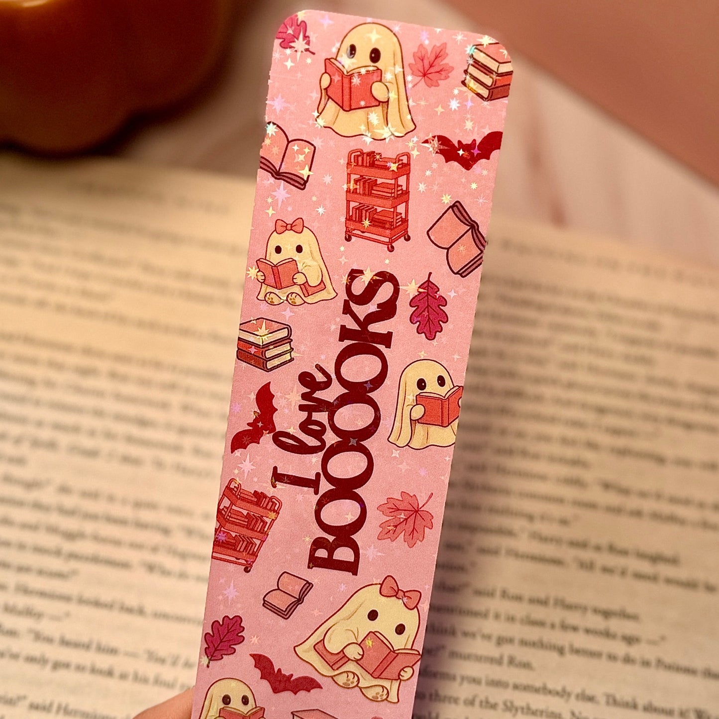 Booooks & Glow Bookmark👻✨