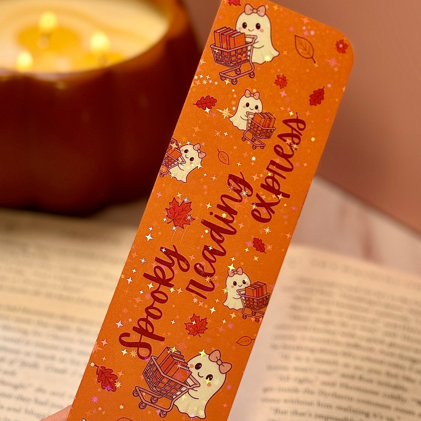 Spooky Reading Express Bookmark🎃👻