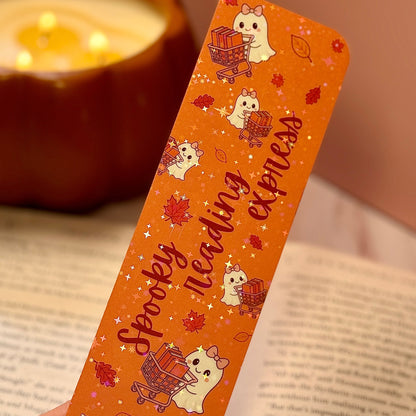 Spooky Reading Express Bookmark🎃👻