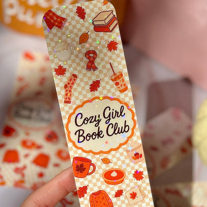 Cozy Reads Club Bookmark 🍂📖