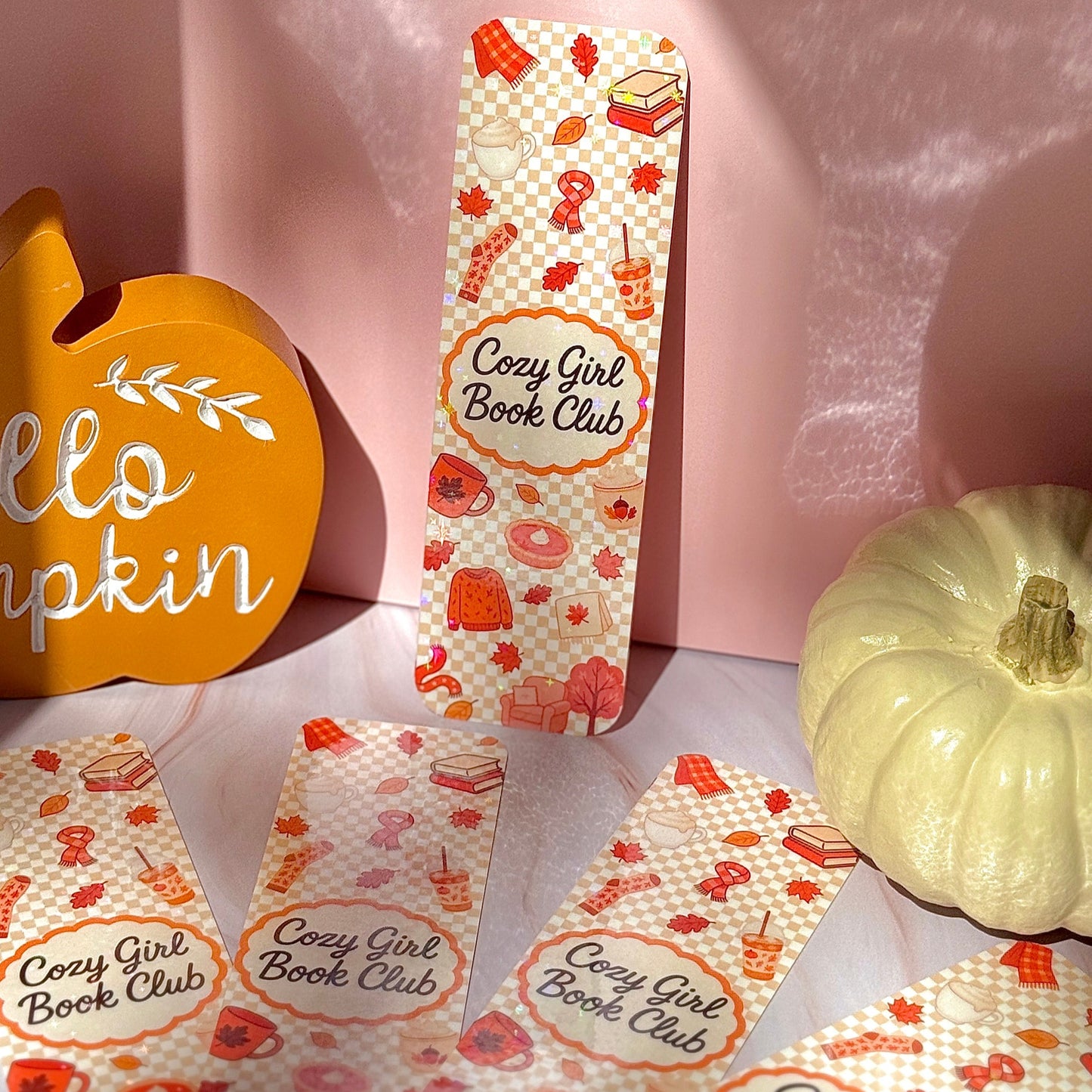 Cozy Reads Club Bookmark 🍂📖
