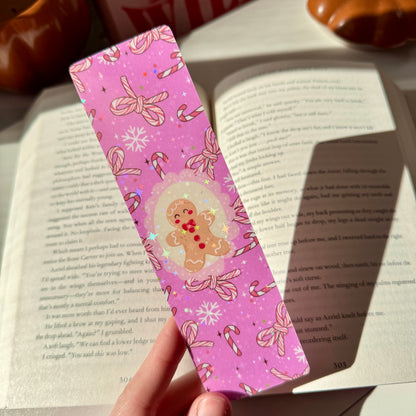 Gingerbread Candy Cane Bookmark