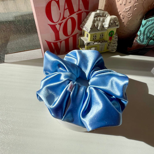 Frost Whisper Scrunchie