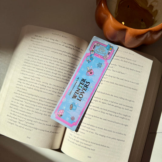 Winter Lovers Bookmark