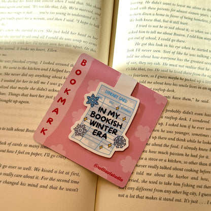 In My Bookish Winter Era Magnetic Bookmark