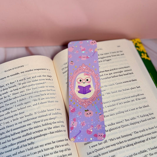Magical Ghost Reading Bookmark 💜👻📖