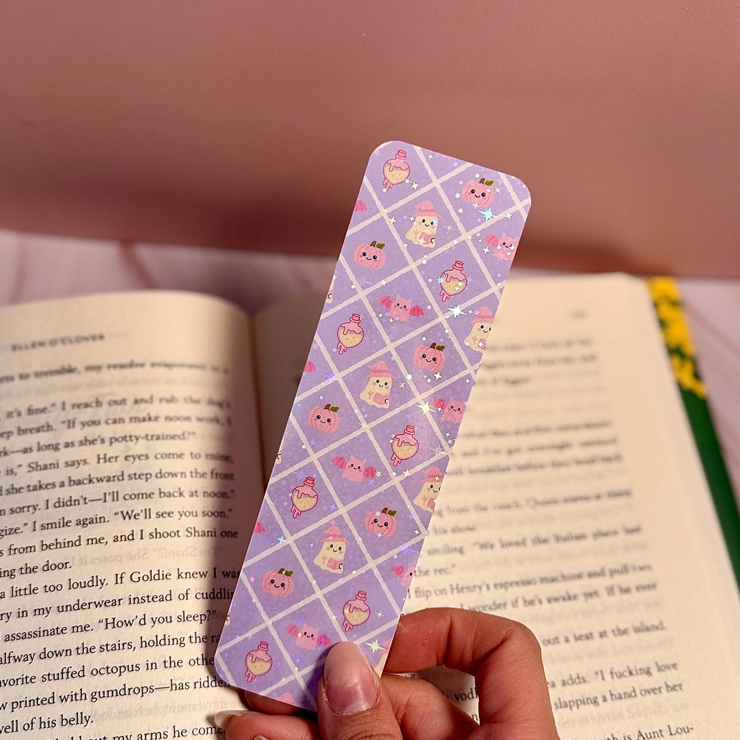 Pastel Ghost & Pumpkin Bookmark 🎃👻✨