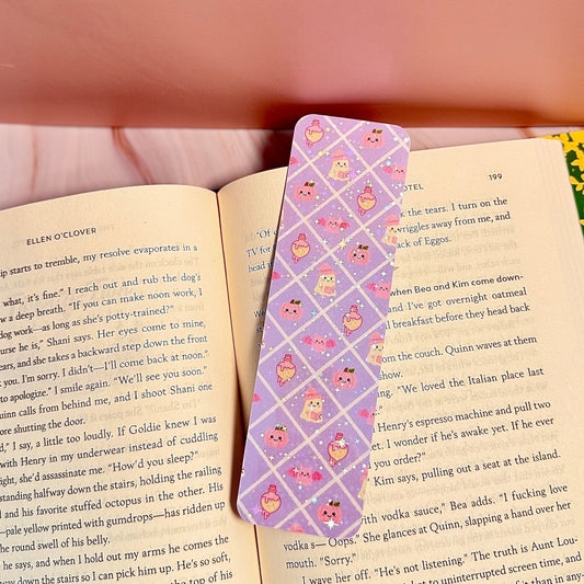 Pastel Ghost & Pumpkin Bookmark 🎃👻✨