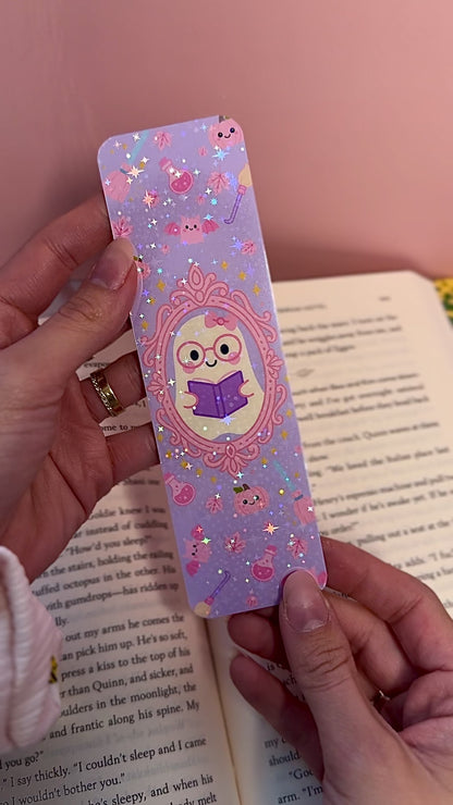 Magical Ghost Reading Bookmark 💜👻📖