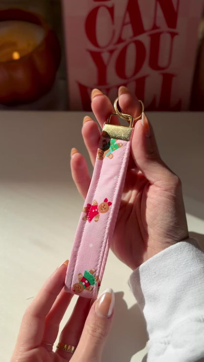 Sugar & Spice Wristlet Keychain 🍪🔑